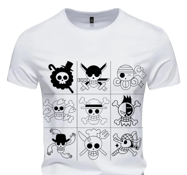 T-SHIRT ONE PIECE the Skull
