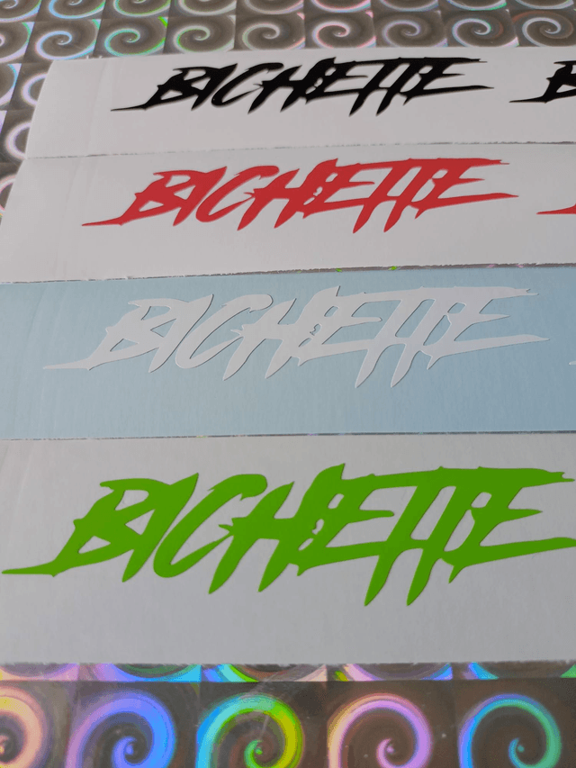 Autocollant Lot 2x Stickers Bichette85