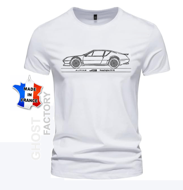 T-SHIRT RENAULT ALPINE A310 perf