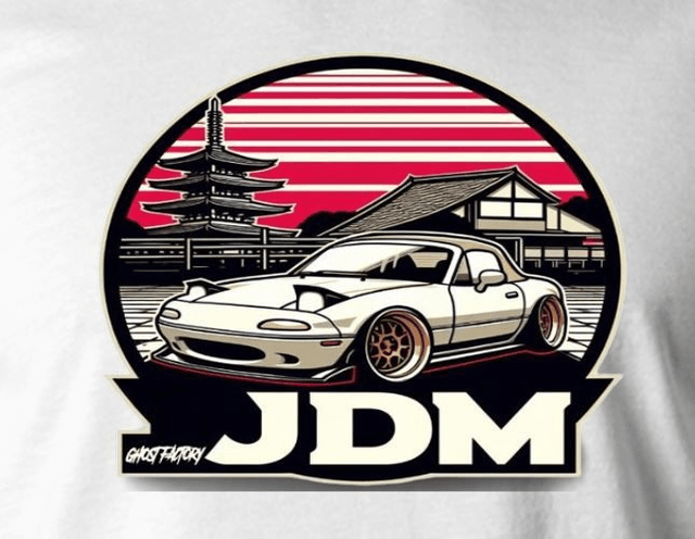T-SHIRT MAZDA MX-5-NA JDM -2