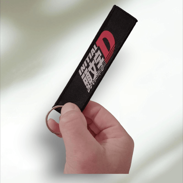 Porte clé Initial D Akimoto Brodé