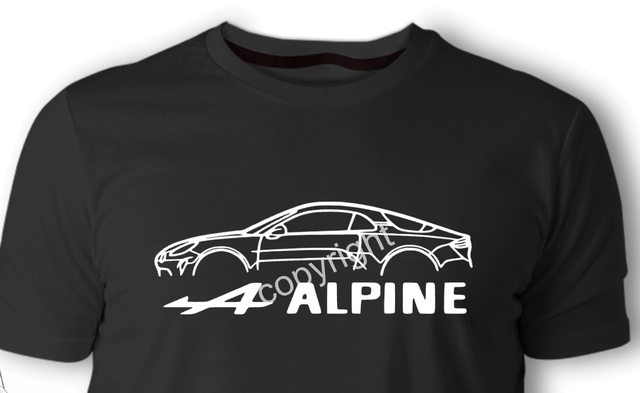 T-shirt Renault Alpine A110 2017