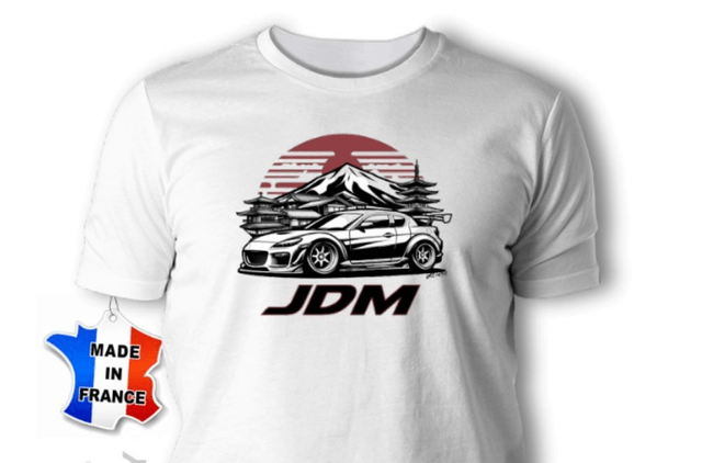 T-SHIRT MAZDA RX8 JDM 3