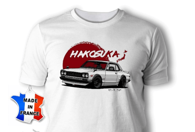 T-SHIRT NISSAN GTR 1969
