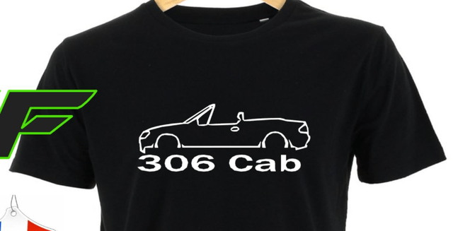 T-shirt Peugeot 306 Cabriolet