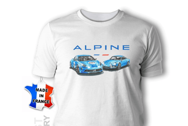 T-SHIRT RENAULT ALPINE A110 artdraw