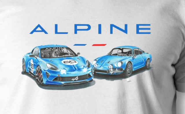 T-SHIRT RENAULT ALPINE A110 artdraw