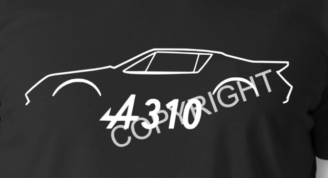 T-shirt Renault Alpine A310