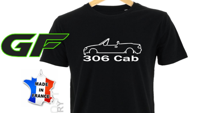 T-shirt Peugeot 306 Cabriolet