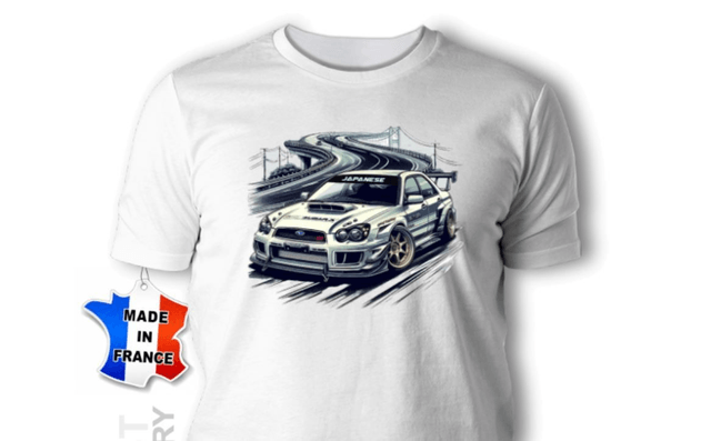 T-SHIRT SUBARU STI JDM - 2