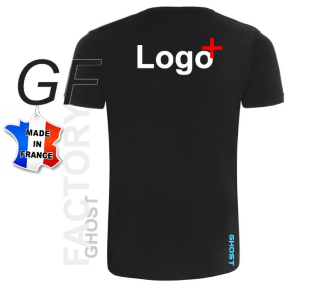 T-shirt Votre logo multi design quantité-couleurs