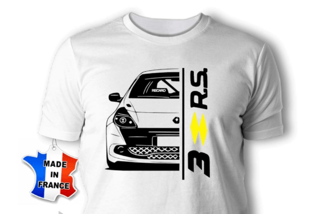 T-shirt Renault CLIO 3 RS face