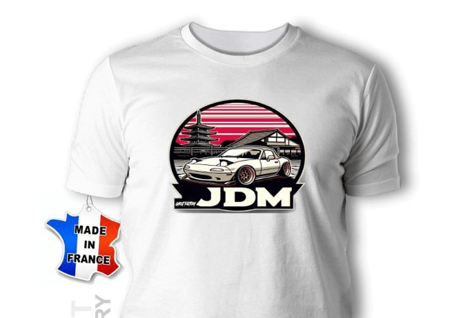 T-SHIRT MAZDA MX-5-NA JDM -2