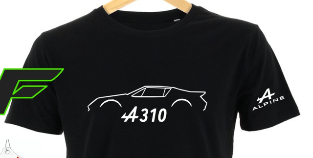 T-shirt Renault Alpine A310