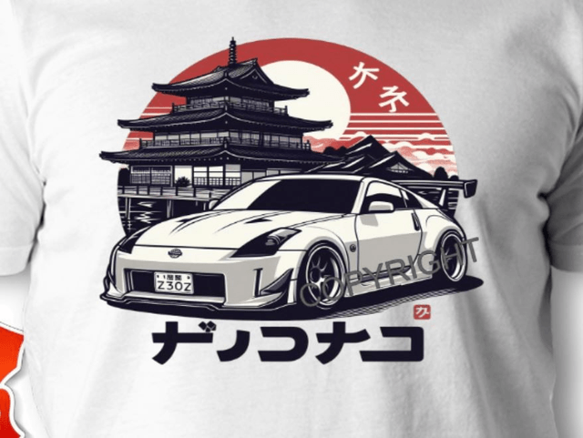 T-SHIRT NISSAN 350z Pandem -1