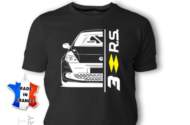 T-shirt Renault CLIO 3 RS face