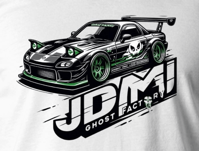 T-SHIRT MAZDA RX7 JDM 1