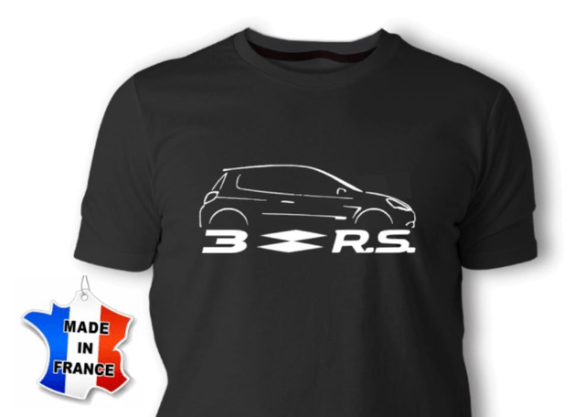 T-shirt Clio 3 RS silhouette