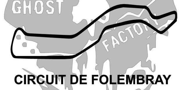 Stickers circuit FOLEMBRAY autocollant 10CM
