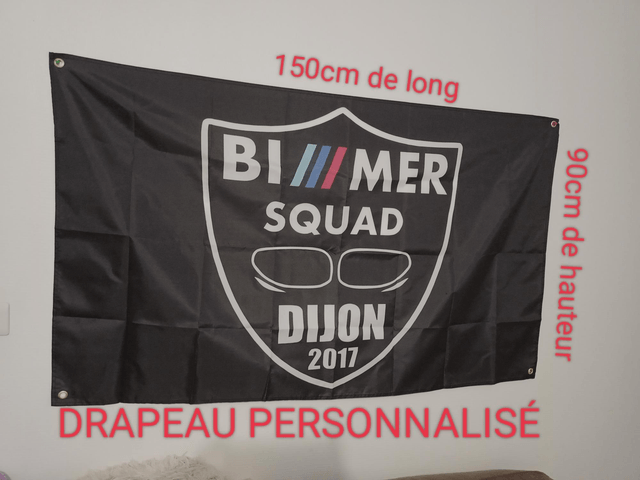 Drapeaux personnalisé Imprimé
