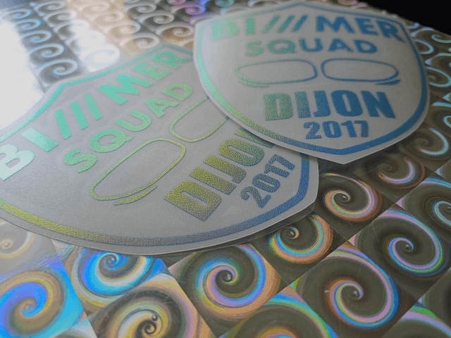 Stickers BIMMER HOLOGRAPHIQUE Officiel