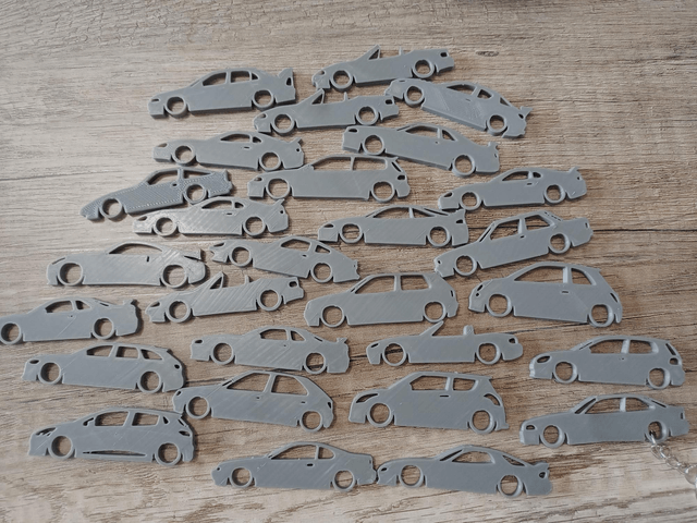 Porte clé voiture jdm
