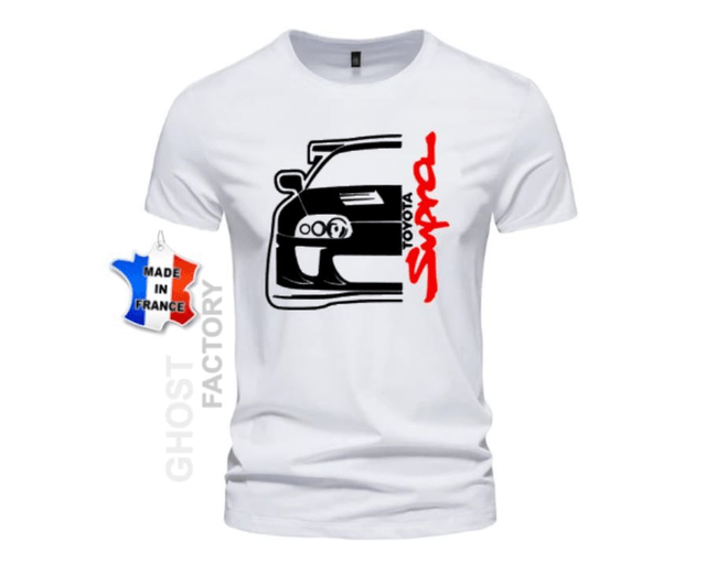 T-shirt TOYOTA Supra Mk4 silhouette Face