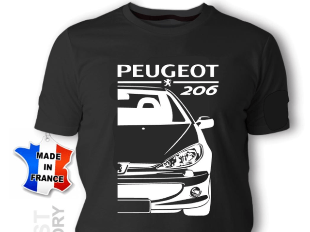 T-shirt Peugeot 206