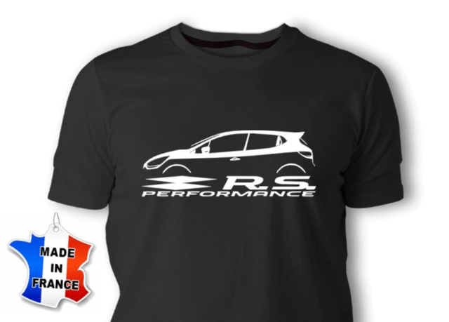 T-shirt Clio 4 RS silhouette