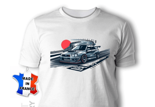 T-SHIRT SUBARU STI JDM - 1