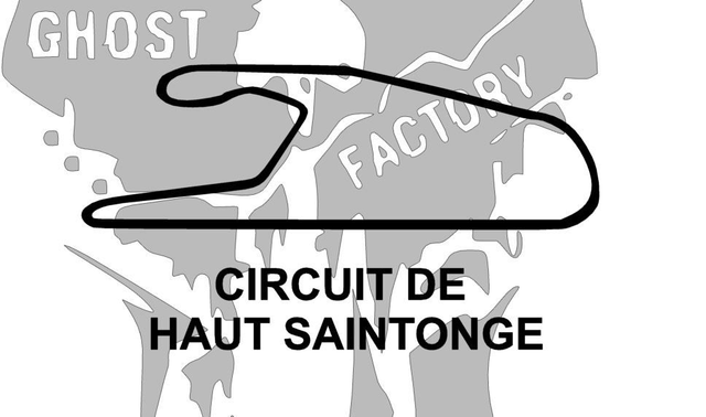 Stickers circuit SANTONGE autocollant 10CM