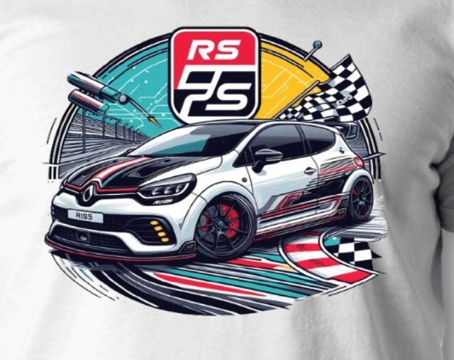 T-SHIRT RENAULT CLIO 4 RS - 2