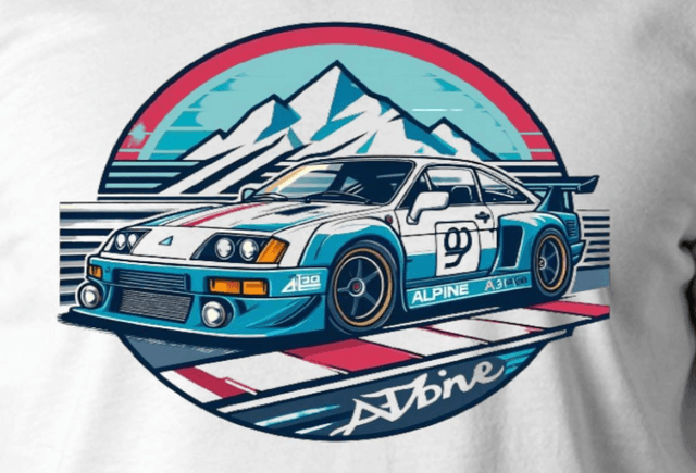 T-SHIRT RENAULT ALPINE 3