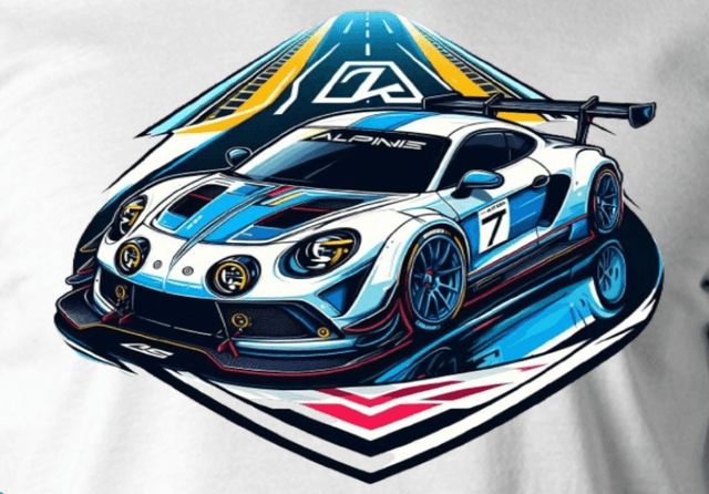 T-SHIRT RENAULT ALPINE A310 2