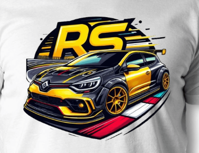 T-SHIRT RENAULT CLIO 4 RS - 1