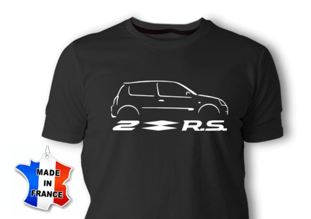 T-shirt Clio 2 RS silhouette
