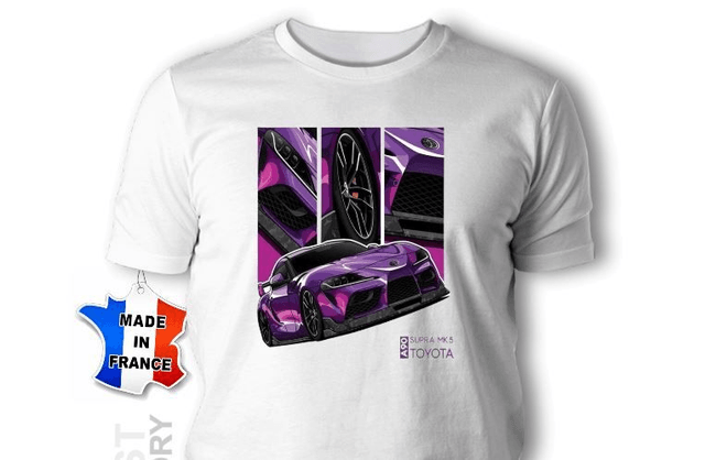 T-SHIRT TOYOTA SUPRA MK5 Pandem JDM -2