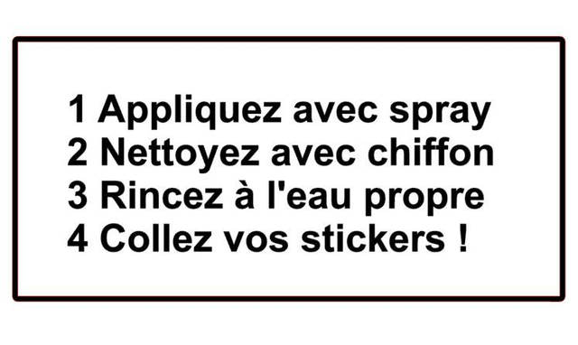 Dégraissant Pro Stickers