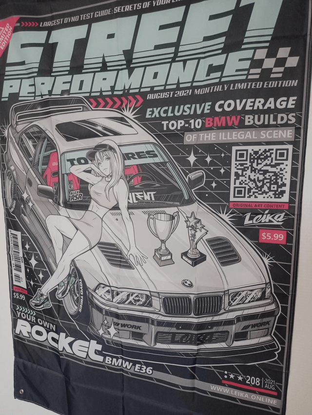 Drapeau BMW E46 Streetperf