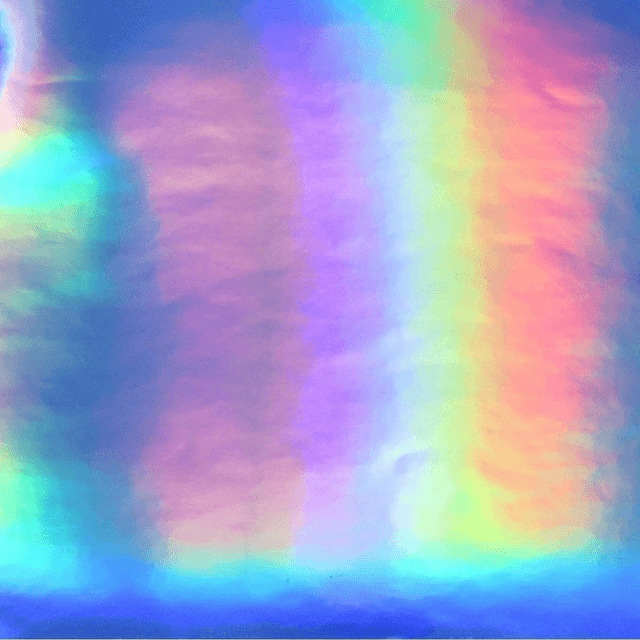 Stickers Insta Holographique ARC En Ciel 