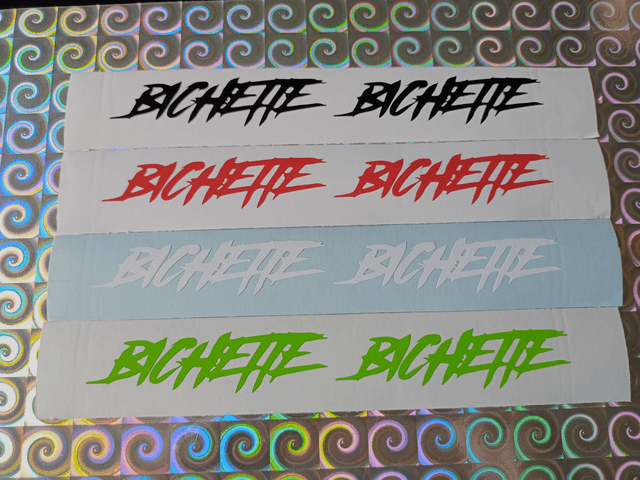 Autocollant Lot 2x Stickers Bichette85