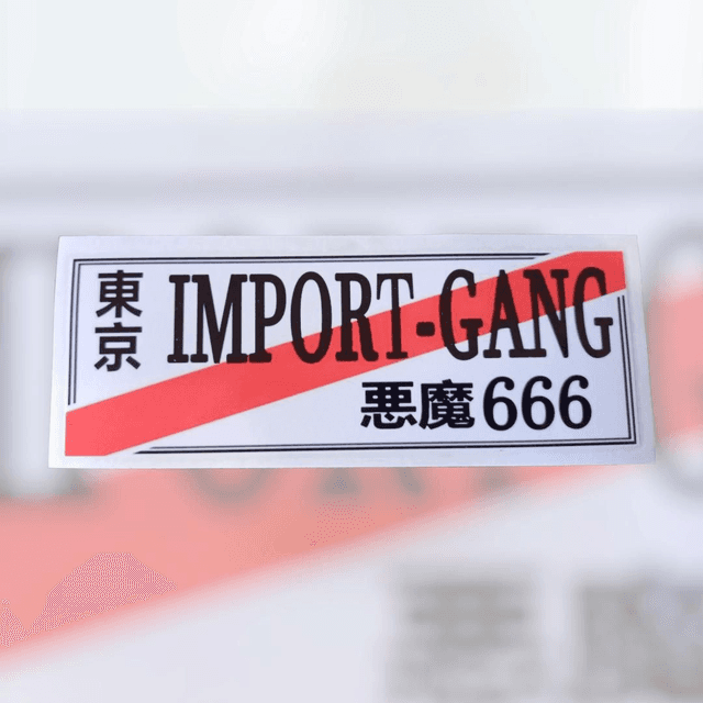 SLAP IMPORT GANG