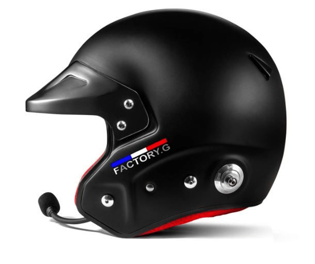 Stickers casque Pilote Rallye